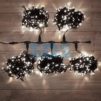 Гирлянда LED ClipLight 24V, 5 нитей по 20 метров, цвет диодов Белый, Flashing (Белый)