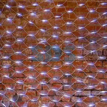 Гирлянда Сеть 2x3м, белый КАУЧУК, 432 LED Белые