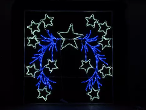 GRP-410 (White/Blue) MOTIF 200х210см