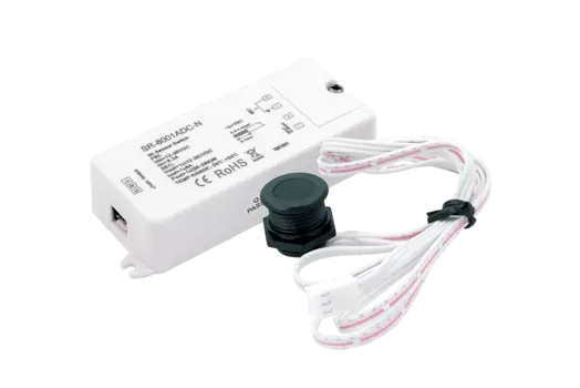 ИК-выключатель "взмаx руки" черный 12-36В, SR-8001ADC-N