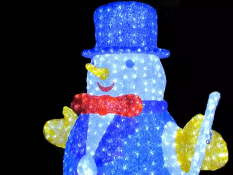 IMD-SNMAN-02 Снеговик 3Dбел 4664led,200x125, 24V