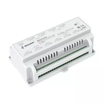 INTELLIGENT ARLIGHT Сплиттер SMART-DMX512-306-72-DIN (12-48V, 2-in, 6-out, RS-485) (IARL, IP20 Металл, 5 лет)