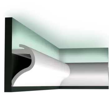 Карниз для верхней подсветки C364 WAVE