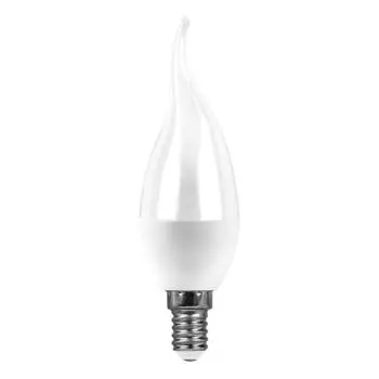 Лампа светодиодная Feron E14 7W 6400K матовая LB-97 38135