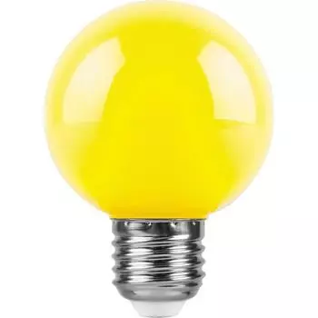 Лампа светодиодная Feron Е27 3W желтая LB-37125904