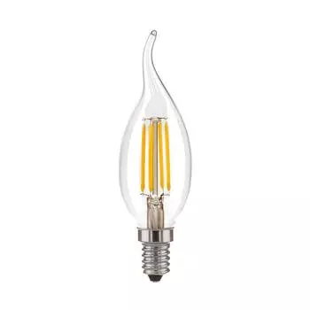 Лампа светодиодная филаментная диммируемая Elektrostandard E14 5W 4200K прозрачная 4690389173929
