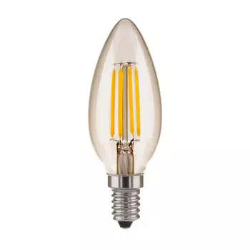 Лампа светодиодная филаментная Elektrostandard E14 7W 4200K прозрачная 4690389062896