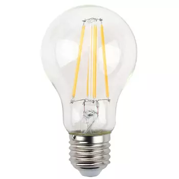 Лампа светодиодная филаментная ЭРА E27 13W 4000K прозрачная A60-13W-840-E27 Б0035028