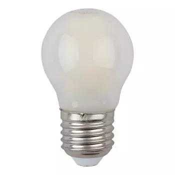 Лампа светодиодная филаментная ЭРА E27 9W 4000K матовая F-LED P45-9w-840-E27 frost Б0047030