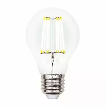 Лампа светодиодная филаментная Uniel E27 7W 4000K LED-A60-7W/NW/E27/CL/DIM GLA01TR UL-00002874