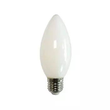 Лампа светодиодная филаментная Volpe E27 6W 3000K матовая LED-C35-6W/3000K/E27/FR/SLF UL-00008320