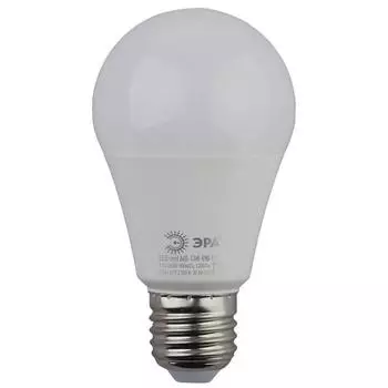 Лампа светодиодная ЭРА E27 13W 4000K матовая LED A60-13W-840-E27 Б0020537