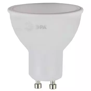 Лампа светодиодная ЭРА GU10 11W 2700K матовая ECO LED MR16-11W-827-GU10 Б0040877