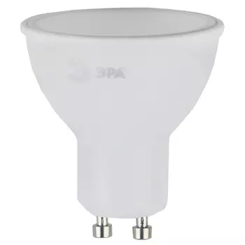 Лампа светодиодная ЭРА GU10 8W 2700K матовая LED MR16-8W-827-GU10 Б0036728