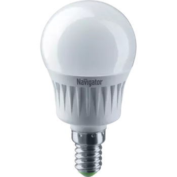 Лампа светодиодная LED 7Вт Е14 230В 2700К NLL-G45-7-230-2.7K-E14 шарик Матовый