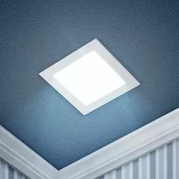 LED 2-12-6K Светильник ЭРА светодиодный квадратный LED 12W 220V 6500K