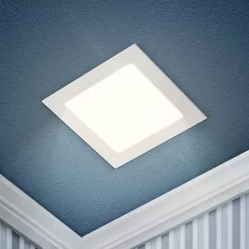 LED 2-18-4K Светильник ЭРА светодиодный квадратный LED 18W 220V 4000K