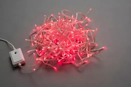 LED-BW-200-10M-240V-R, красная на прозрачном пров