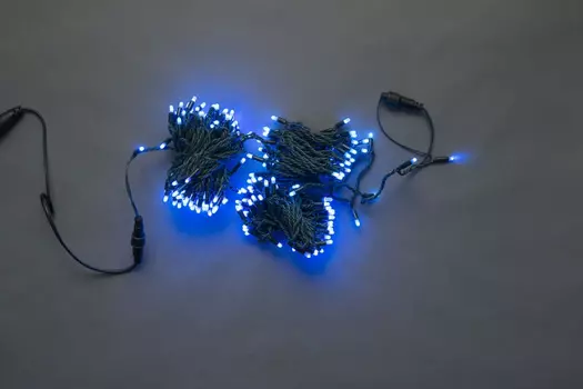 LED-PL-210-21M-240V-B/BG-S синий/темно-зеленый провод