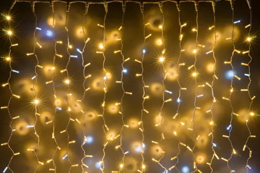 LED- PLS-9020-240V-2*9М-WW/WH-F(CW) (теплые белые светодиоды/белый пр) Flash - CW