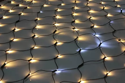 LED-SNL-540-2*4M-240V-WW/BL-F(CW) Белый теплый/белый флэш на чернoм пр., соединяемая