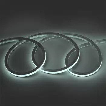 Лента "Гибкий Неон" GLS-2835-120-9.6-220-IP67-BSNL-6 квадрат катушка 50м