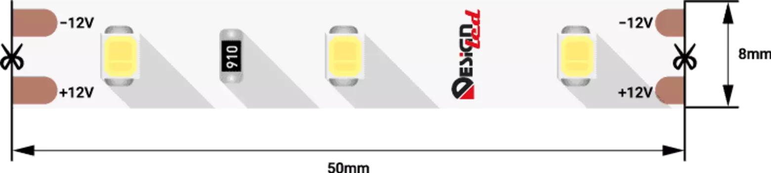 Лента светодиодная DesignLed DSG260-12-W-33