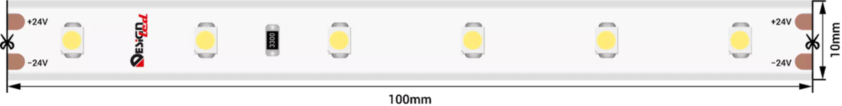 Лента светодиодная DesignLed DSG360-24-WW-65
