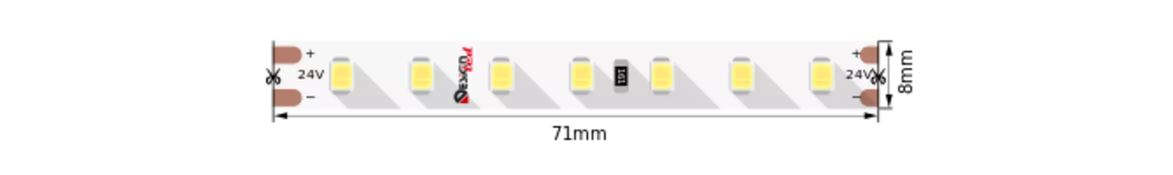 Лента светодиодная LUX DesignLed DSG298