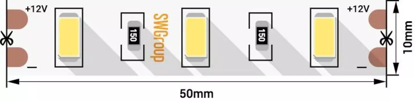 Лента светодиодная SWG660-12-20-WW