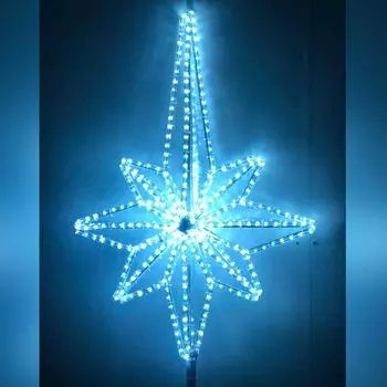 Макушка на елку "Роза ветров"