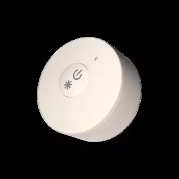 Мини радио пульт DESK-MINI-W на 1 зону с возможностью диммирования. Белый, DESK-MINI-W