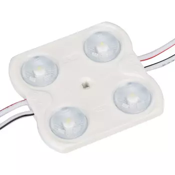 Модуль герметичный CRAFT-2835-4-12V Cool 170deg (45x43mm, 1.6W, IP67)