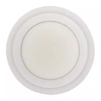 Настенно-потолочный светодиодный светильник Elvan NLS-500R-12/4-WW/NH-Wh