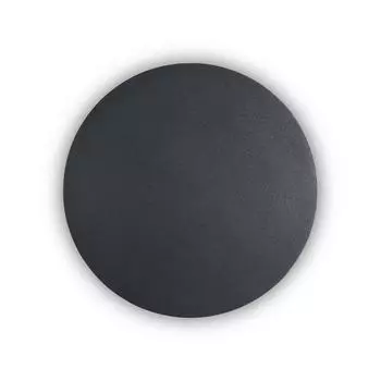 Настенно-потолочный светодиодный светильник Ideal Lux Cover Ap D15 Round Nero 195742