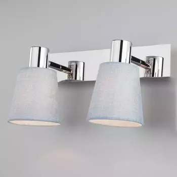 Настенный светильник Eurosvet 20080/2 хром/голубой