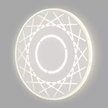 Настенный светодиодный светильник Eurosvet 40148/1 LED белый 4690389145384