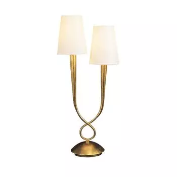 Настольная лампа Mantra Paola Painted Gold 3546