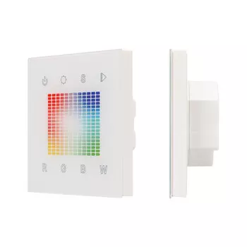 Панель Sens SR-2831S-AC-RF-IN White (220V,RGB,1зон (Arlight, IP20 Пластик, 3 года)