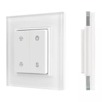 Панель SMART-P47-DIM-G-SUF (3V, 1 зона, Knob, 2.4G) (Arlight, Стекло)