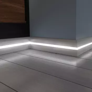 Плинтус для LED подсветки PN 050 led