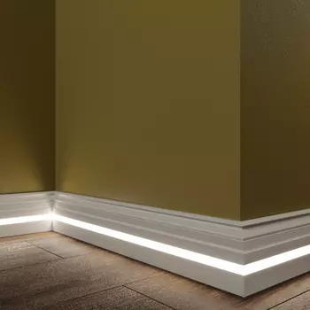 Плинтус для LED подсветки PN 090 led