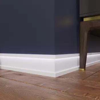 Плинтус для LED подсветки PN 104 led