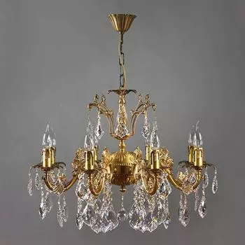 Подвесная люстра Ambiente Granada 2118/8 AB New Leaf