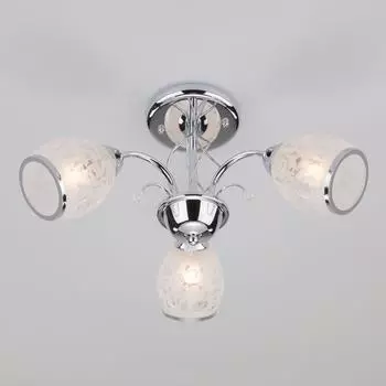 Подвесная люстра Eurosvet 30026/3 хром