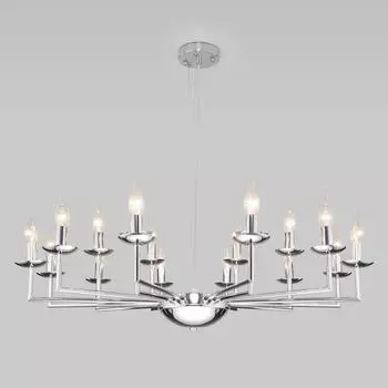 Подвесная люстра Eurosvet Cariso 60150/18 хром