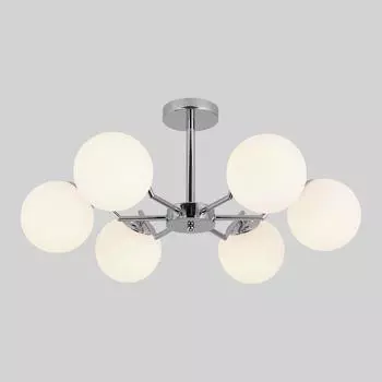 Подвесная люстра Eurosvet Frost 70154/6 хром