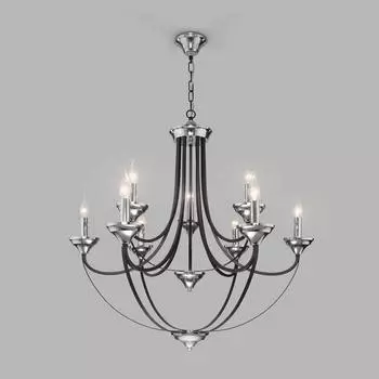 Подвесная люстра Eurosvet Lazzaro 60098/9 хром