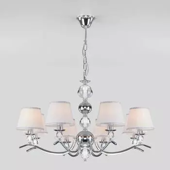 Подвесная люстра Eurosvet Sortino 60097/8 хром