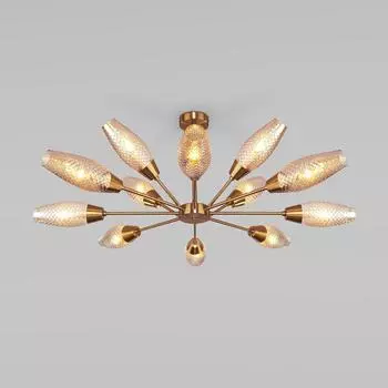 Подвесная люстра Eurosvet Thalia 60140/12 золото